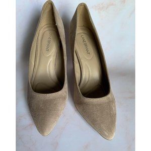Lane Bryant Faux Suede Heel 10 W